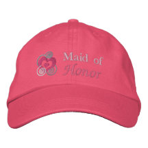 Criada del bordado del honor gorras de beisbol bordadas