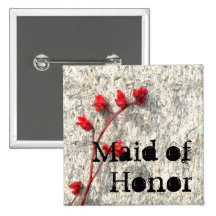 Criada del botón del honor pins