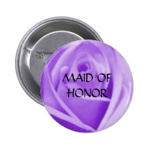 CRIADA DEL HONOR - botón subió lavanda Pin