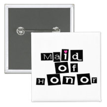 Criada del honor (Sq) Pins