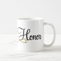 Criada del honor tazas de café