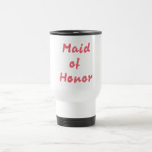 Criada del honor tazas de café