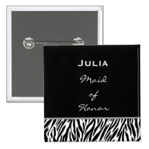 Criada del nombre blanco del personalizado de la c pin