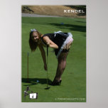 Criada francesa TV: Kendel que juega a golf Poster