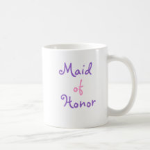 Criada púrpura de la taza del honor