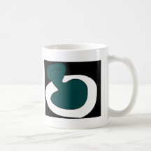 Criatura de la oscuridad y de la luz taza de café
