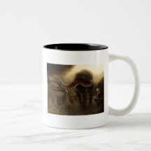 Criatura del árbol tazas de café