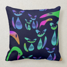Criaturas divertidas almohadas
