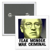 Criminal de guerra de Cheney Pins