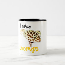 Crío leopardos taza