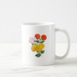 Crisantemos del pompón tazas de café