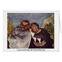 Crispin y Scapin de Honore Daumier Felicitaciones