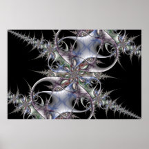 Cristal del espacio poster