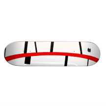 Cristal quebrado patineta personalizada