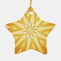 Cristales de oro ornamentos de navidad