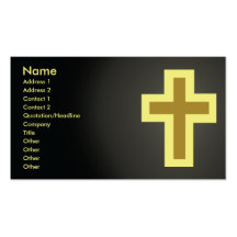 Cristianismo - negocio tarjetas de negocios