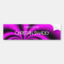 CRISTIANO SWAGG… Bumpersticker religioso Etiqueta De Parachoque