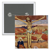 Cristo amarillo por Gauguin, impresionismo del vin Pins