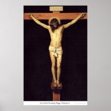 Cristo crucificado de Diego Velázquez Posters