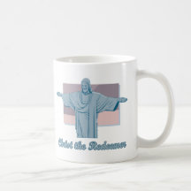 Cristo el redentor taza de café