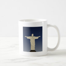 Cristo el redentor taza de café