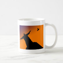 Cristo el redentor taza de café