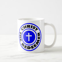 Cristo el redentor taza de café