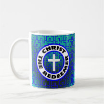 Cristo el redentor tazas