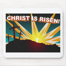 Cristo es diseño cruzado cristiano subido del rega tapete de ratones