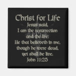 Cristo para la vida iman de nevera