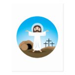 Cristo subido tarjeta postal