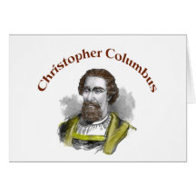 Cristóbal Colón Tarjeton