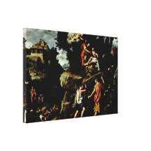 Cristofano Allori - sacrificio de Isaac Lona Envuelta Para Galerías