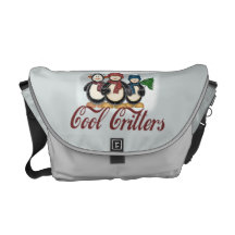 Critters frescos bolsa messenger