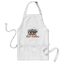 Critters frescos delantal