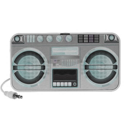 cromo retro del arenador del ghetto del equipo est altavoz de viaje