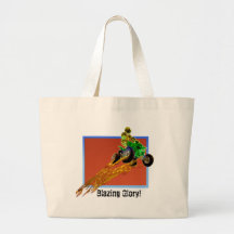 ¡CrossedUp en una gloria ardiente! Bolsas De Mano
