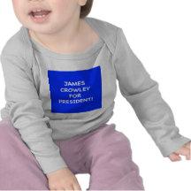 crowley de james para el presidente camiseta