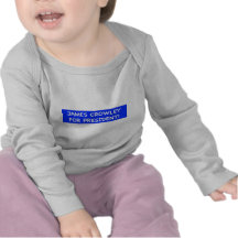 crowley de james para el presidente camisetas