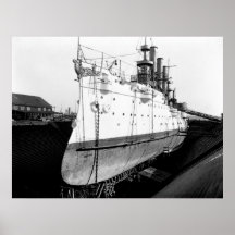 Crucero en dique seco impresiones