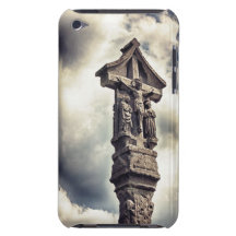 Crucifijo de piedra iPod touch Case-Mate funda