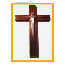 Crucifijo del Cristo subido Tarjetas