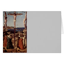 Crucifixión c1455 felicitaciones