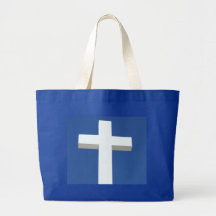Cruz blanca bolsa