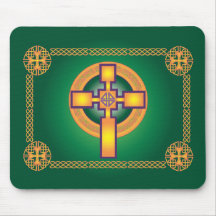 Cruz céltica mousepad.ai alfombrilla de raton