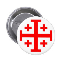 Cruz de Jerusalén Pin