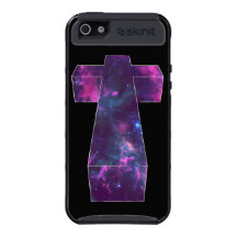 Cruz de la nebulosa de la cadera iPhone 5 fundas