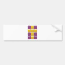 Cruz de Pascua Etiqueta De Parachoque