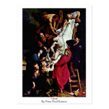 Cruz de Peter Paul Rubens Tarjeta Postal