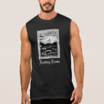 Cruz de reclinación camisetas sin mangas